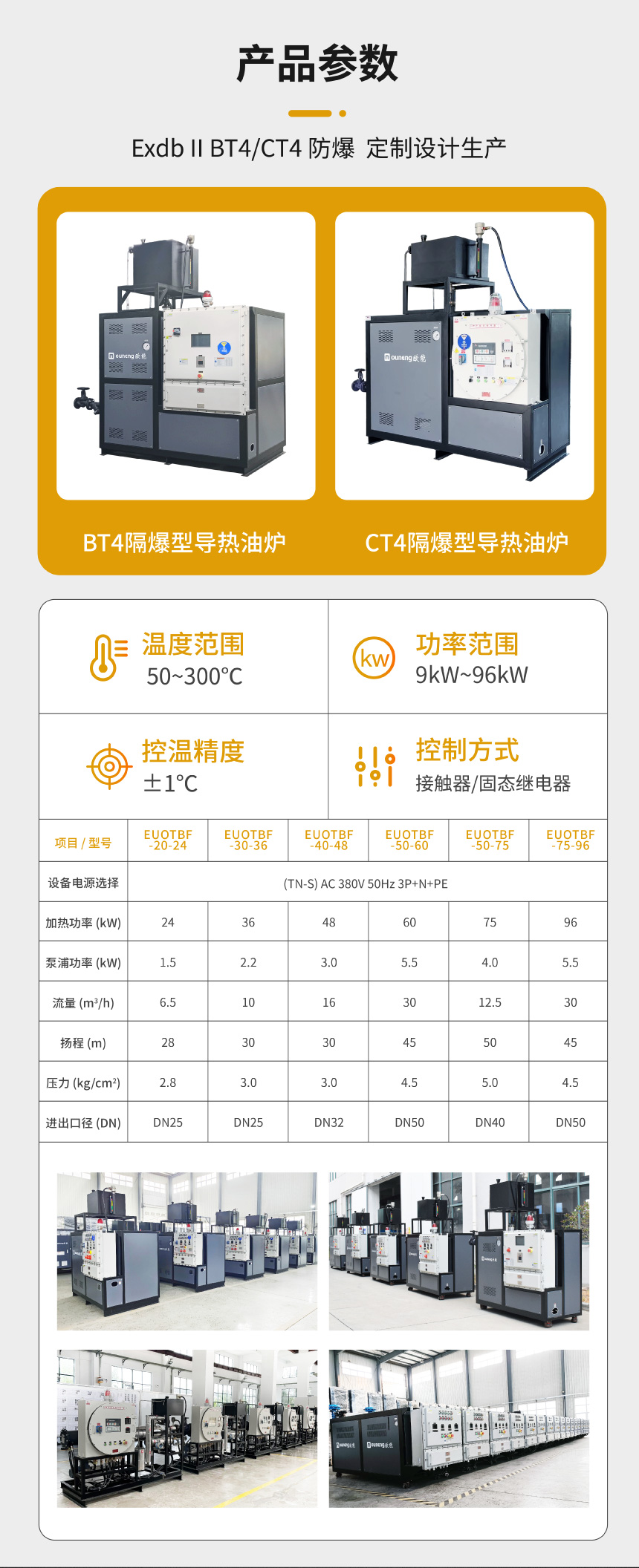 防爆电加热导热油炉